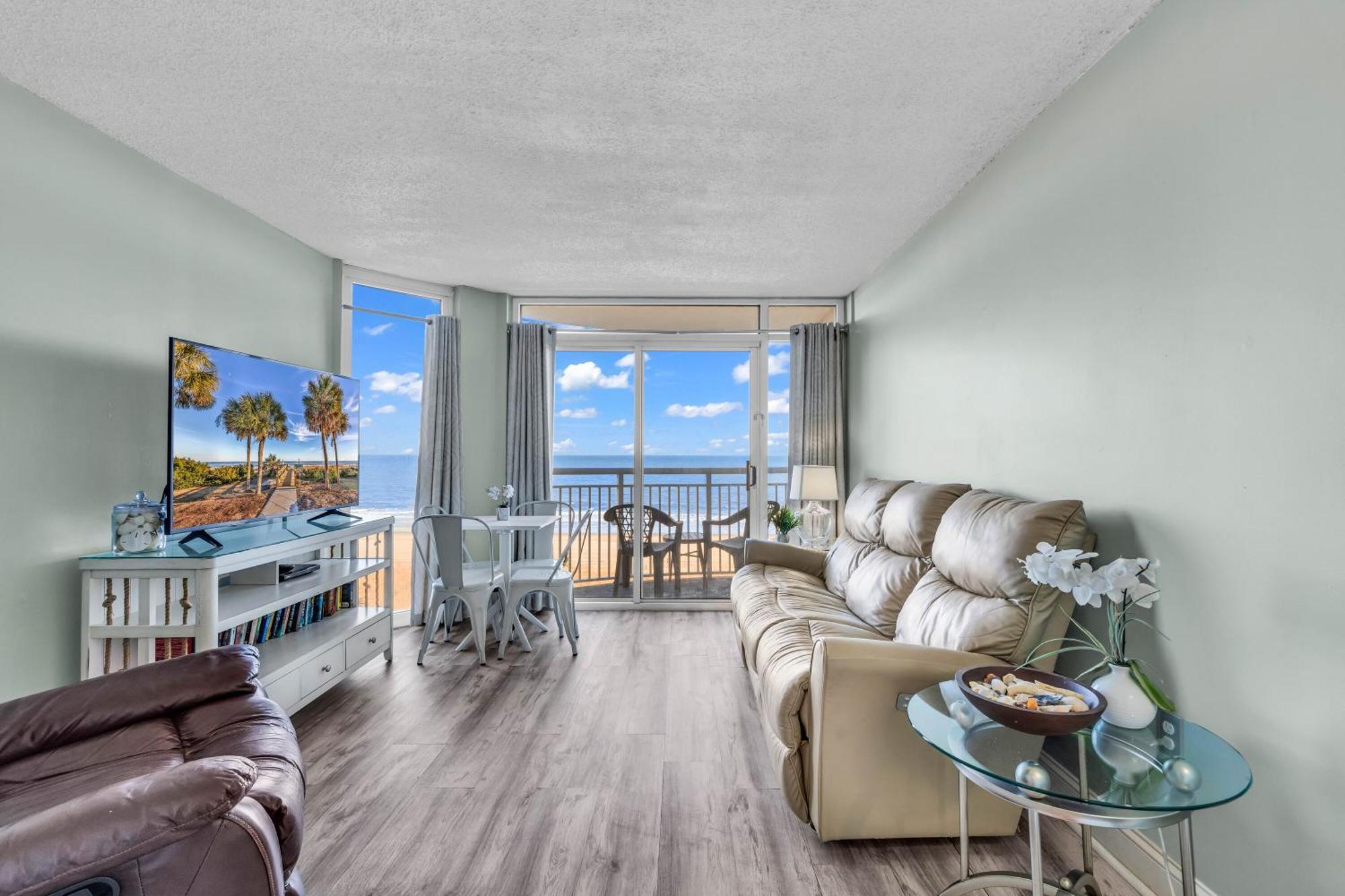 Hosteeva 1Br Oceanfront Condo In Atlantica Resort Near Boardwalk شاطئ ميرتل المظهر الخارجي الصورة